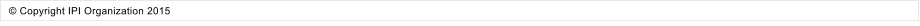  Copyright IPI Organization 2015